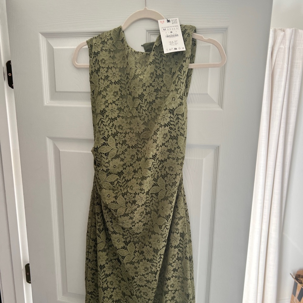 Zara lace midi dress